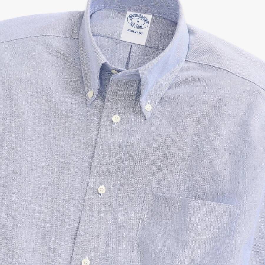 Brooks Brothers Overhemd Blauw Heren