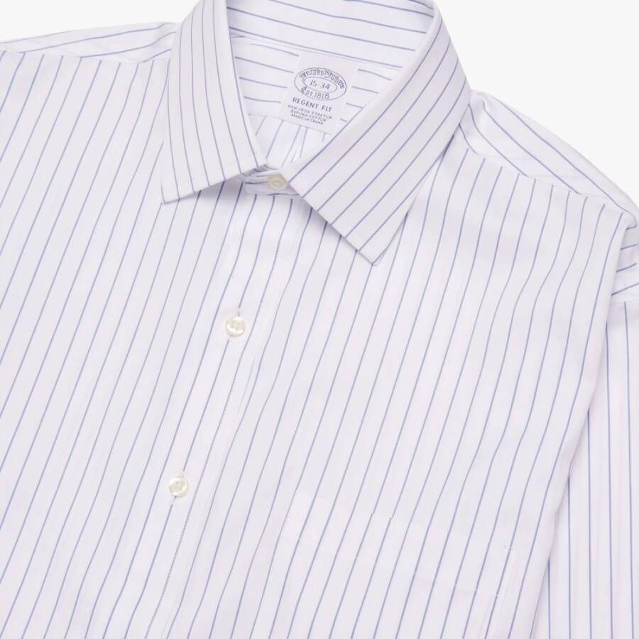Brooks Brothers Shirts Blauw Heren