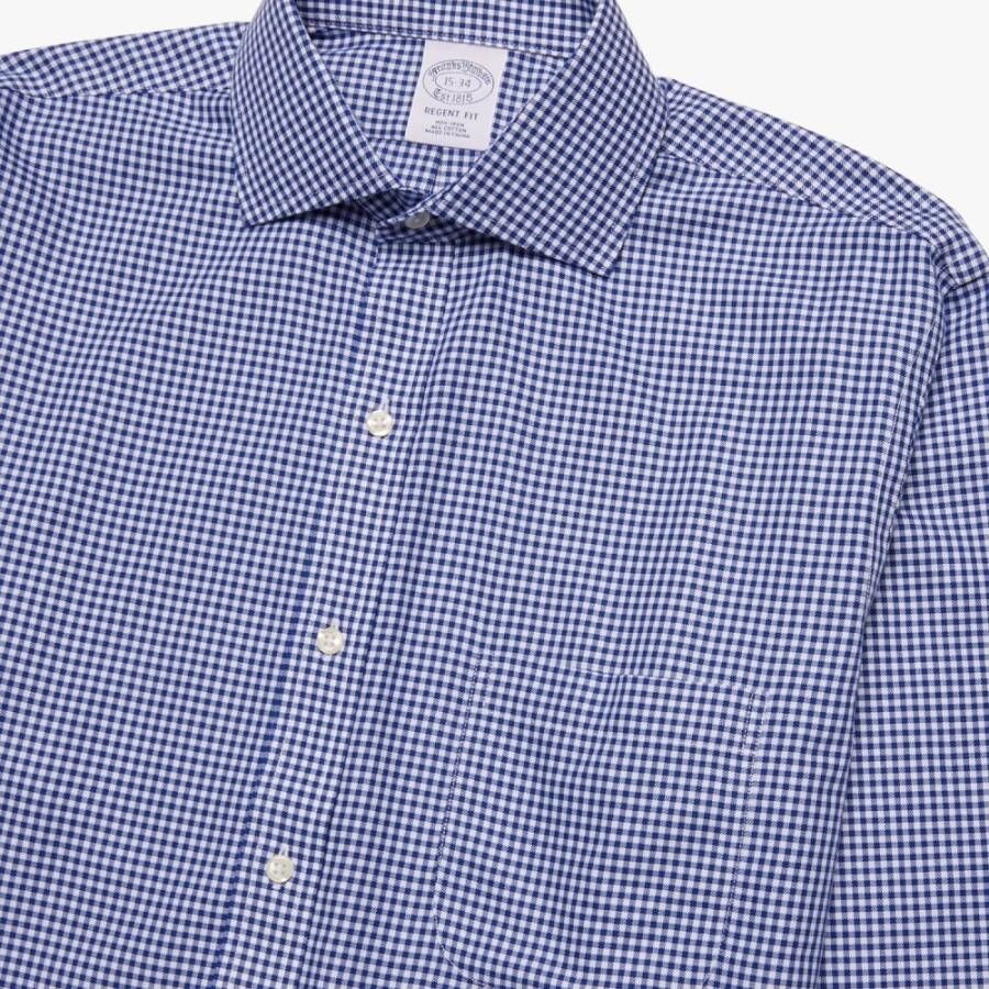 Brooks Brothers Shirts Blauw Heren