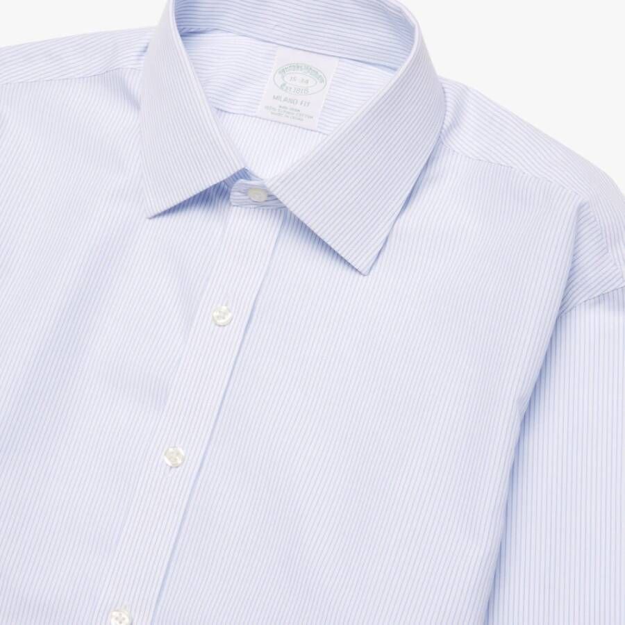 Brooks Brothers Shirts Blauw Heren