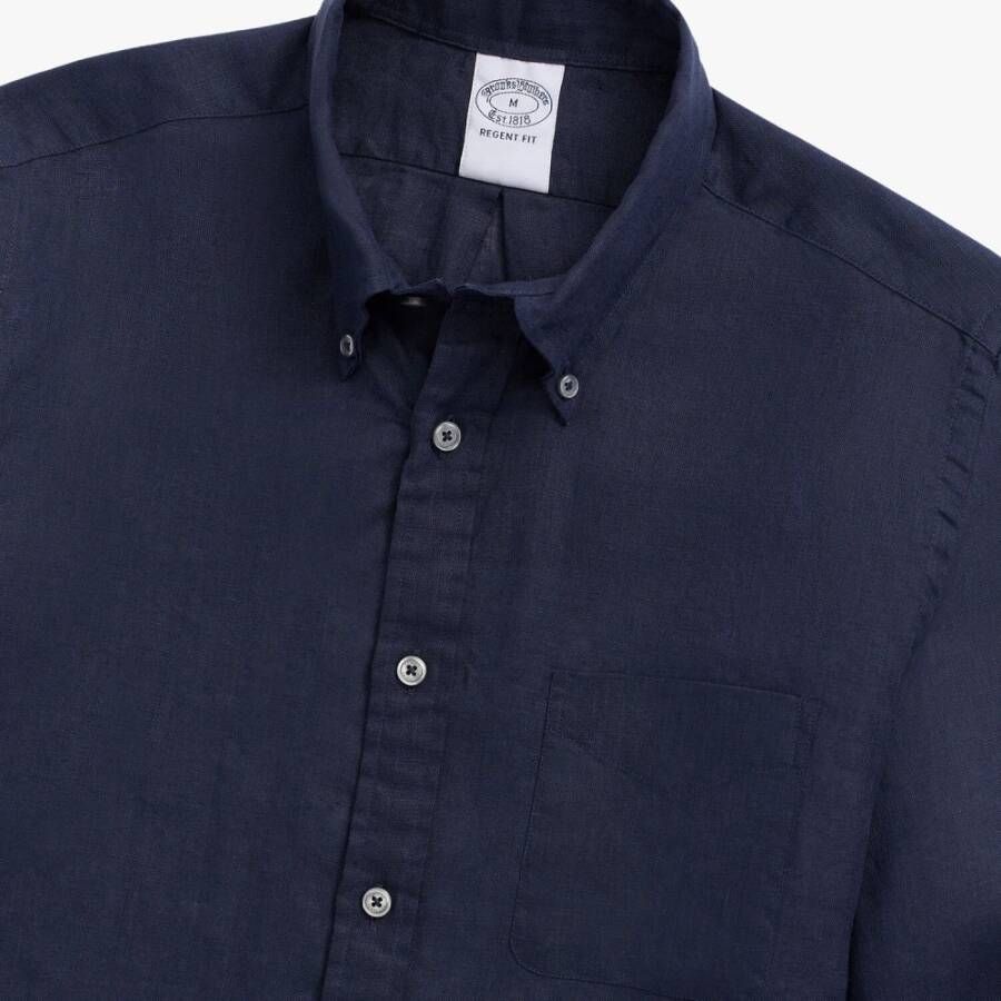 Brooks Brothers Overhemd Blauw Heren