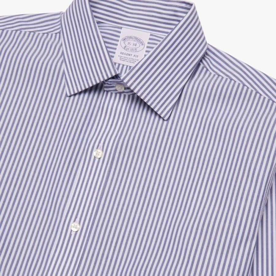 Brooks Brothers Shirts Blauw Heren