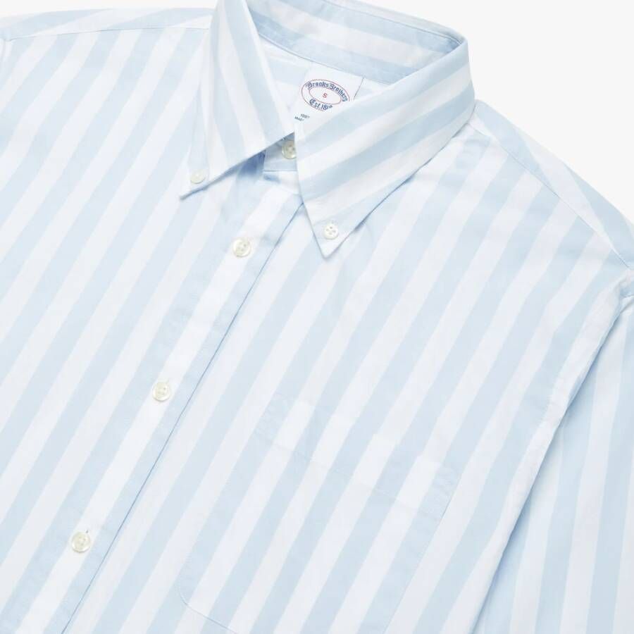 Brooks Brothers Shirts Blauw Heren