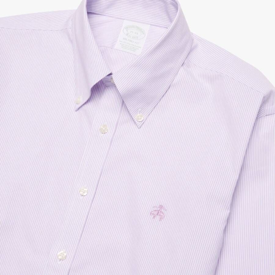 Brooks Brothers Shirts Paars Heren