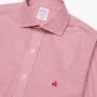 Brooks Brothers Regent Fit Non-Iron Spread Collar Dress Shirt Red Heren - Thumbnail 2