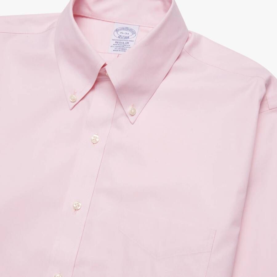 Brooks Brothers Shirts Roze Heren