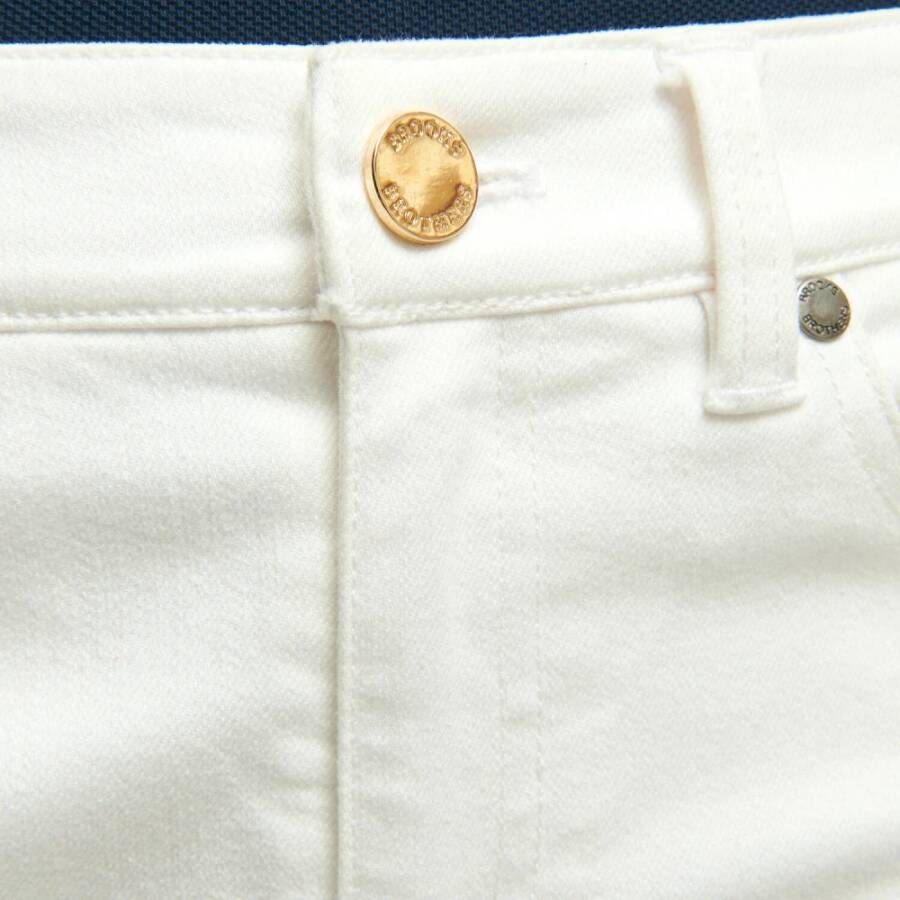 Brooks Brothers Slim-fit Jeans Wit Dames