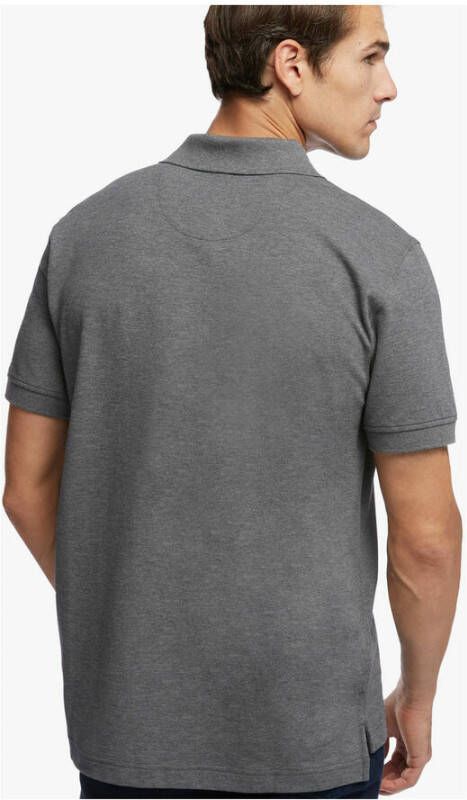 Brooks Brothers Slim-fit korte mouwen Supima katoenen poloshirt Grijs Heren