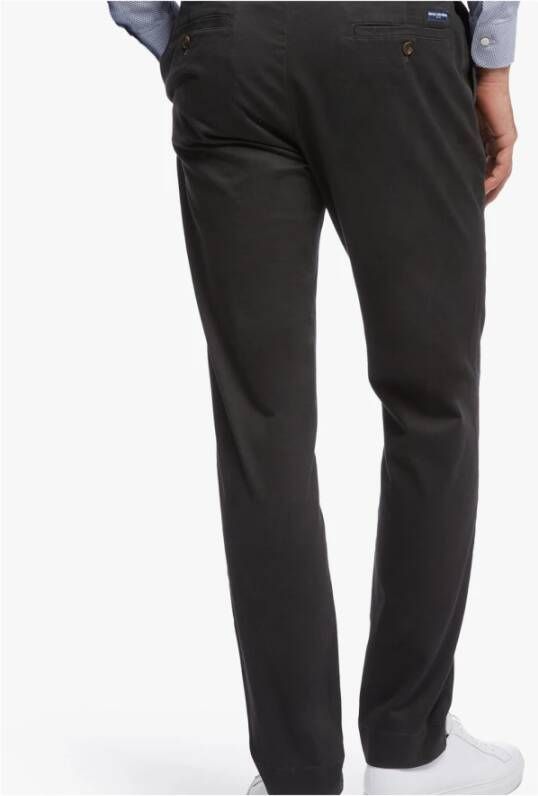 Brooks Brothers Soho extra-slanke fit Twill gewassen Chino-broek Grijs Heren