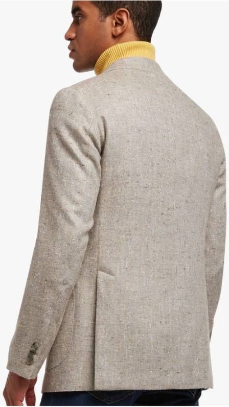 Brooks Brothers Sportjas met wollen mix Grijs Heren