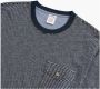 Brooks Brothers Gestreepte slomp katoenen pocket t-shirt Blauw Heren - Thumbnail 2