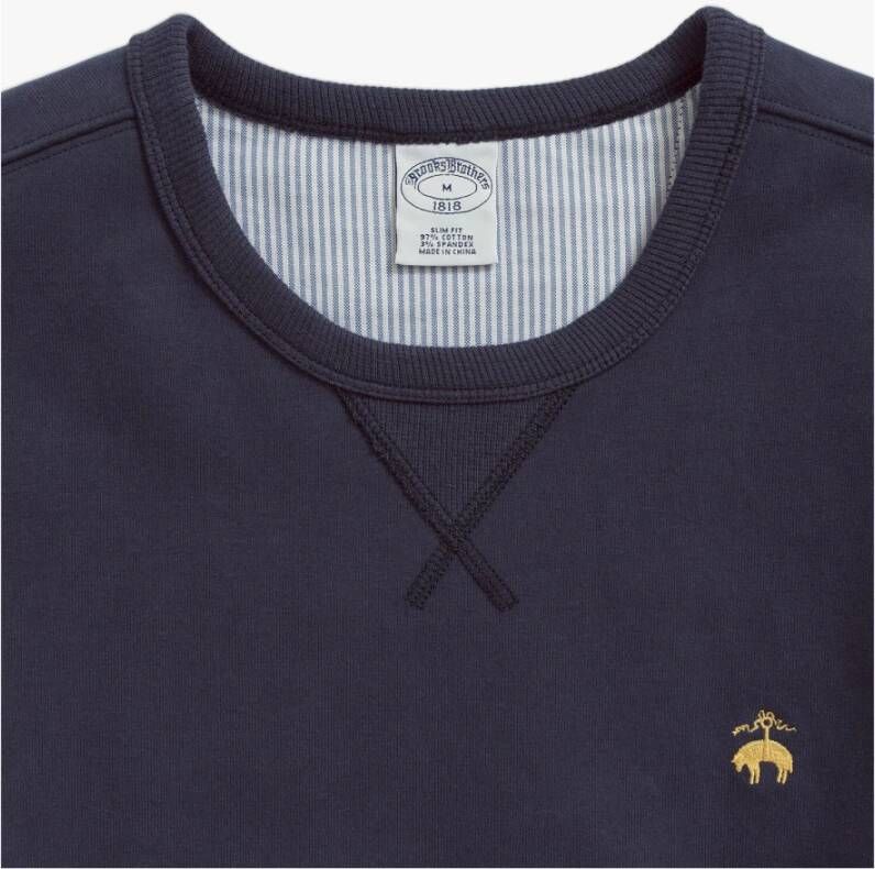 Brooks Brothers Sweatshirt Blauw Heren