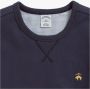 Brooks Brothers Stretch Sueded Katoenen Jersey Sweatshirt Blue Heren - Thumbnail 2