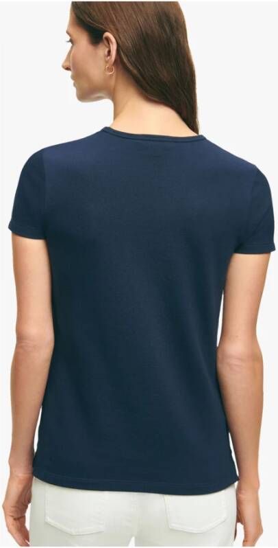 Brooks Brothers T-Shirts Blauw Dames