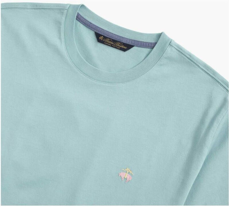 Brooks Brothers T-shirts Blauw Heren