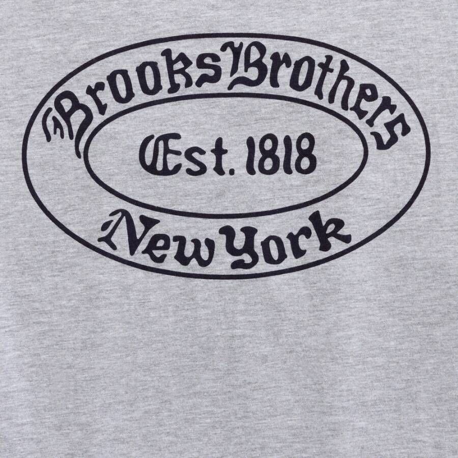 Brooks Brothers T-Shirts Grijs Heren