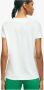 Brooks Brothers Supima Katoenen Stretch Pique T-Shirt White Dames - Thumbnail 2