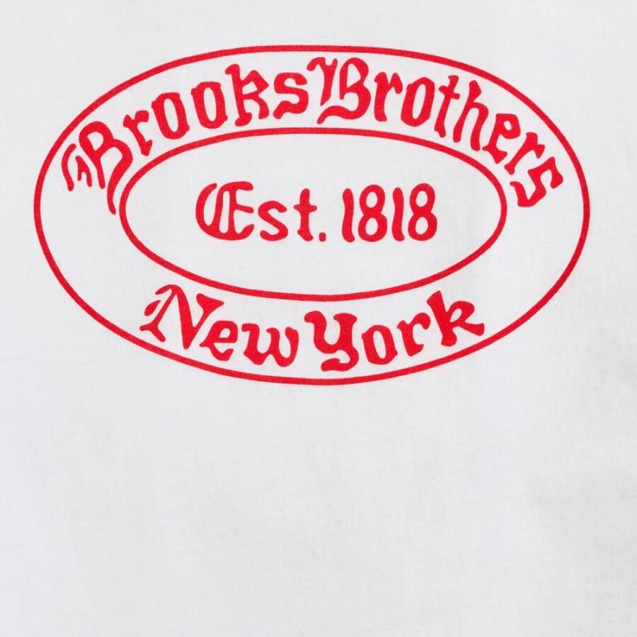 Brooks Brothers T-Shirts Wit Heren