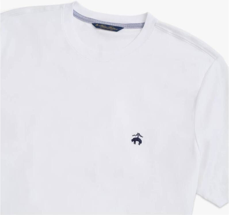 Brooks Brothers T-Shirts Wit Heren