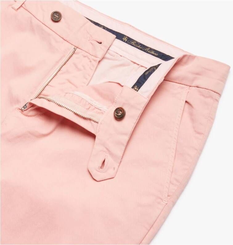 Brooks Brothers Trousers Roze Heren