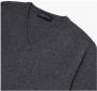 Brooks Brothers Wol en kasjmier v-hals trui Grijs Heren - Thumbnail 2