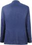 BRUNELLO CUCINELLI Blauwe Linnen Wol Zijden Jas Blue Heren - Thumbnail 1