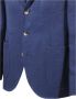 BRUNELLO CUCINELLI Blauwe Linnen Wol Zijden Jas Blue Heren - Thumbnail 2