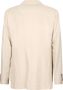 BRUNELLO CUCINELLI Elegante Beige Dubbelrij Blazer Beige Heren - Thumbnail 2