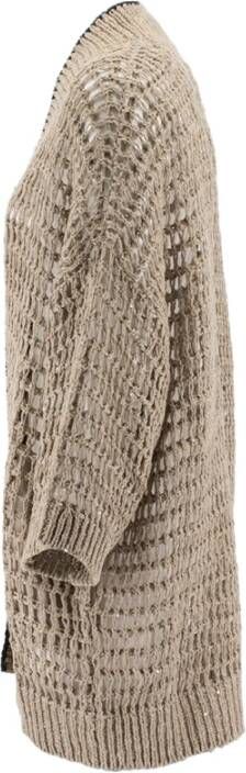 BRUNELLO CUCINELLI Cardigans Beige Dames