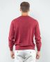 BRUNELLO CUCINELLI Luxe Cashmere Crewneck Sweater Red Heren - Thumbnail 2