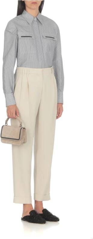 BRUNELLO CUCINELLI Chinos Beige Dames
