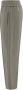 BRUNELLO CUCINELLI Fluid Twill Broek Gray Dames - Thumbnail 2