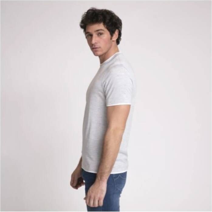 BRUNELLO CUCINELLI T-Shirts Wit Heren