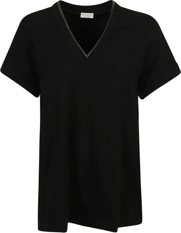 BRUNELLO CUCINELLI T-Shirts Zwart Dames