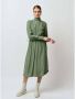 BRUUNS BAZAAR Dames Jurken Lilli Lyra Dress Groen - Thumbnail 6