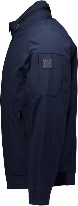 Bugatti Blauwe Jas Veelzijdig en Tijdloos Blauw Heren
