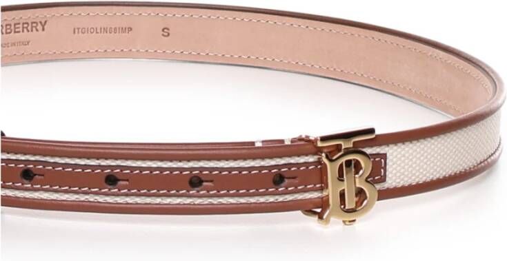Burberry Belts Beige Dames