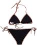 Burberry Zwarte en geruite bikini Black Dames - Thumbnail 6