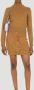 Burberry Blanche Mini Skirt Oranje Dames - Thumbnail 4