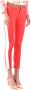 Burberry Slim-Fit Broek Rood Dames - Thumbnail 2