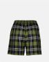Burberry Donkergroene Tartan Shorts Green Dames - Thumbnail 2