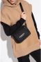 Burberry Nylon Messenger Tas met Leren Details Black Heren - Thumbnail 6