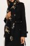 Burberry Equestrian Knight Design Sjaal Black Dames - Thumbnail 4