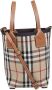 Burberry Beige Tote Tas met Leren Handvatten en Afneembare Schouderriem Beige Dames - Thumbnail 4