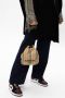 Burberry Heritage Stripe Eco Nylon Trekkoord Emmer Tas Multicolor Dames - Thumbnail 2