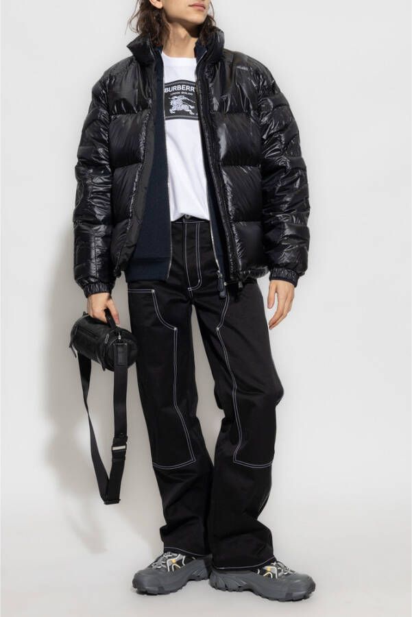Burberry Ladock Donsjas Zwart Heren
