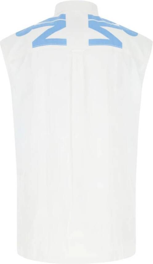Burberry Katoenen Shirt Stijl 8051899 Wit Heren