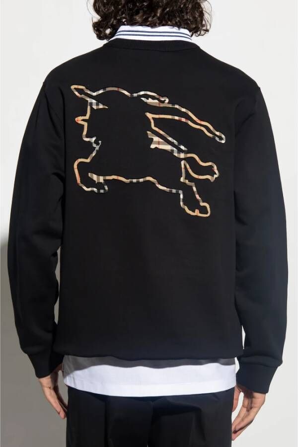 Burberry Marks sweatshirt Zwart Heren