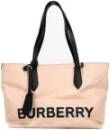 Burberry Milieuvriendelijke Stijlvolle Logo Tote Tas Beige Dames