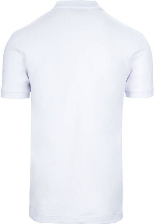 Burberry Polo Shirt with Logo Wit Heren